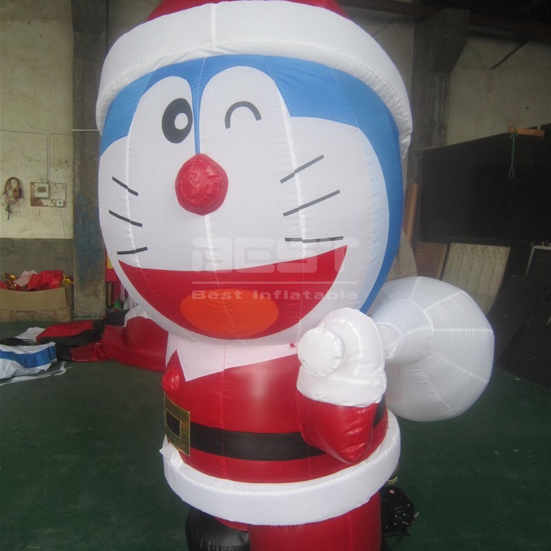 Best Price Outdoor Inflatable Funny Christmas Doraemon Model Cartoon Dolls