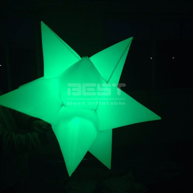 Lighting inflatable stars ground balloon inflatable decorations lighting inflatable star led air star balloon