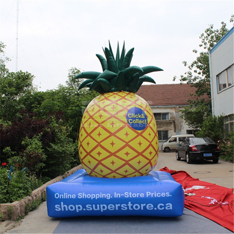 3m Event Inflatable Pineapple Customized Giant Pineapple Inflatable For Advertising