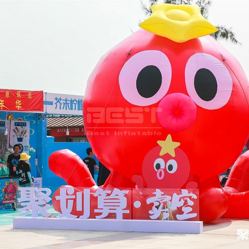 Inflatable Products Replicas Octopus 5m Height