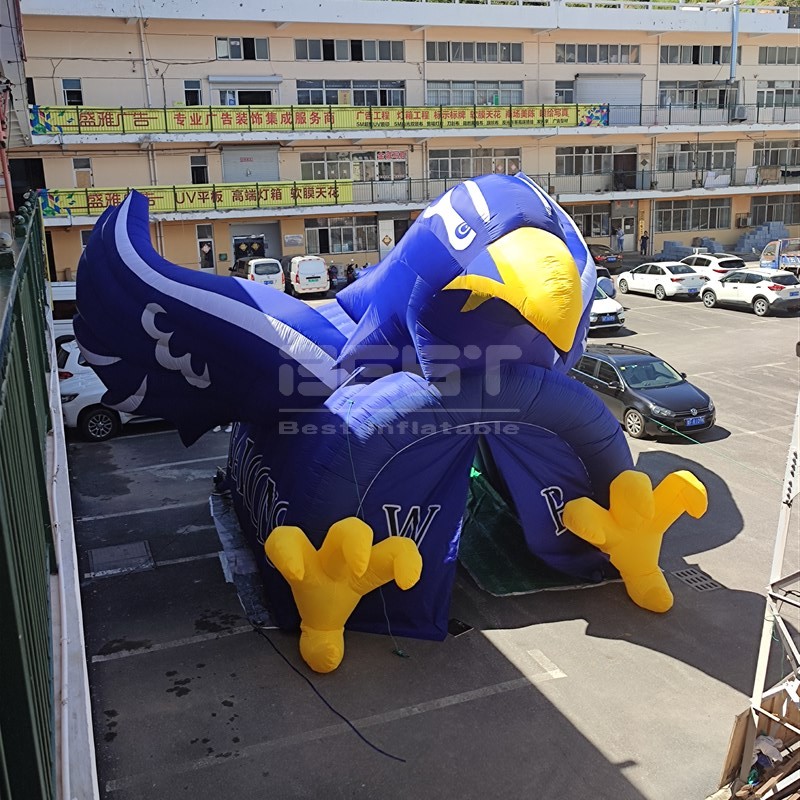 Giant Sport Eagle Inflatable Mascot Tunnel Inflatable Football Entrance Tunnel for Sale