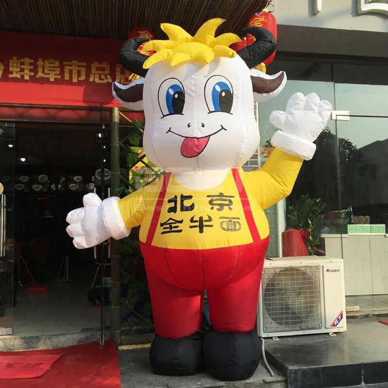 Costume Props Cartoon Custom Mascot Costumes Realistic Cartoon Character Cattle Mascot Costumes OEM Factory Design Animal