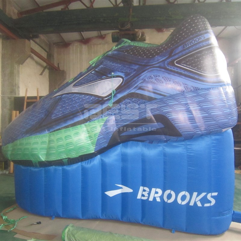 Professional Supply Customized Giant Inflatable Shoes Replica Shape Balloon for New Product Launch