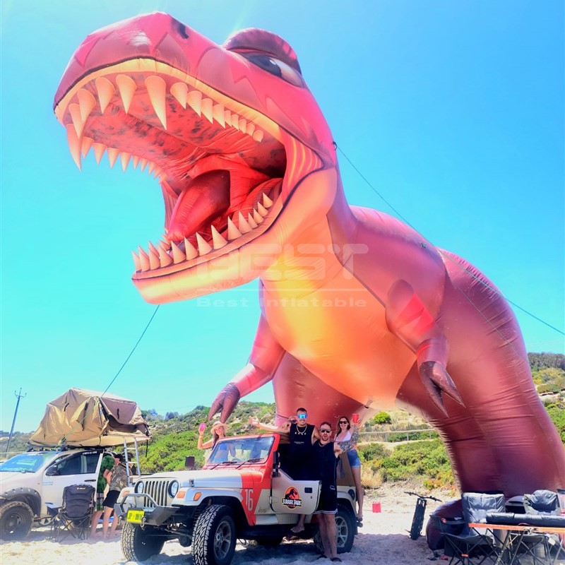 Giant inflatable Dinosaur Decoration custom design advertising Inflatable Tyrannosaurus T-REX Dinosaur for Advertising