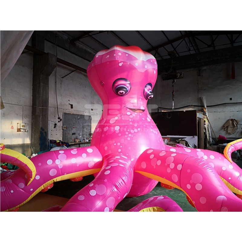 Inflatable jellyfish octopus tentacles inflatable tentacles for decorations