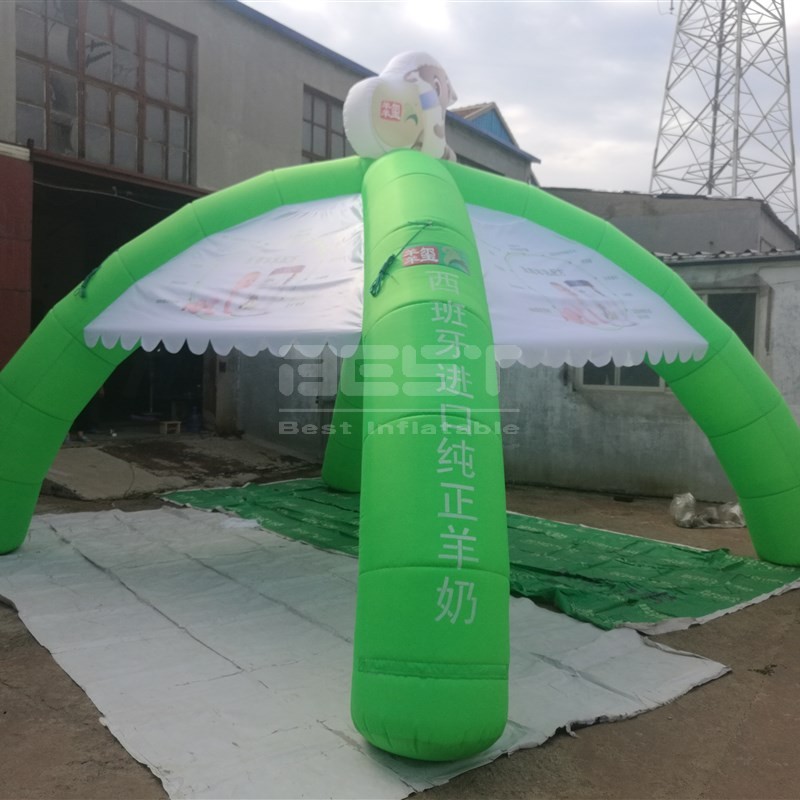 Advertising 4 Legs Inflatable Spider Tent Inflatable Canopy Gazebo Marquee Party Tent For Promotion