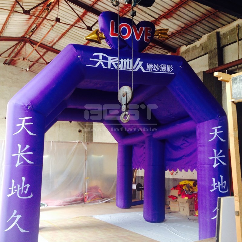 Wholesale price outdoor event party shade tent inflatable spider tent for sale