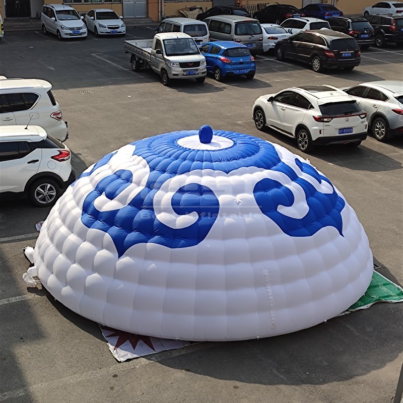 Outdoor Easy To Set Up Giant Party Inflatable Yurt/Lawn/Stadium Dome Tent For Party Event Exhibition