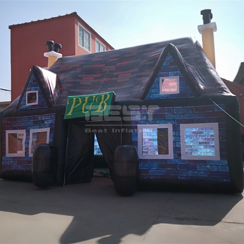 Hot Sale Inflatable Nightclub Disco Black Inflatable-nightclub Backyard Inflatable party tent