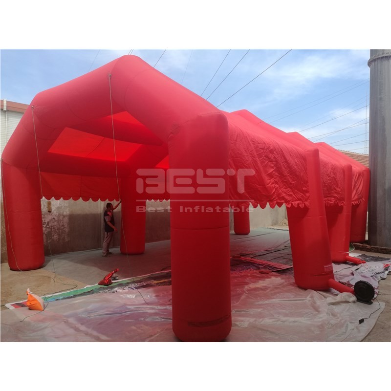 Outdoor exhibition air spider tent 8 legs inflatable spider tent inflatable canopy booth tent