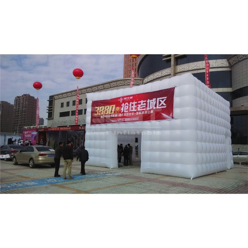 Hot sale inflatable construction tent, cube inflatable tent, big inflatable tent for outdoor event