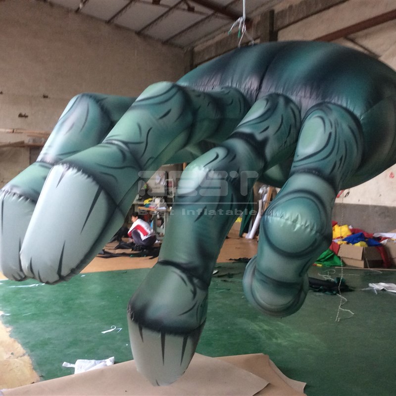 Festival Inflatable Skeleton Hand/Giant Inflatable Halloween Skull Hand For Decoration