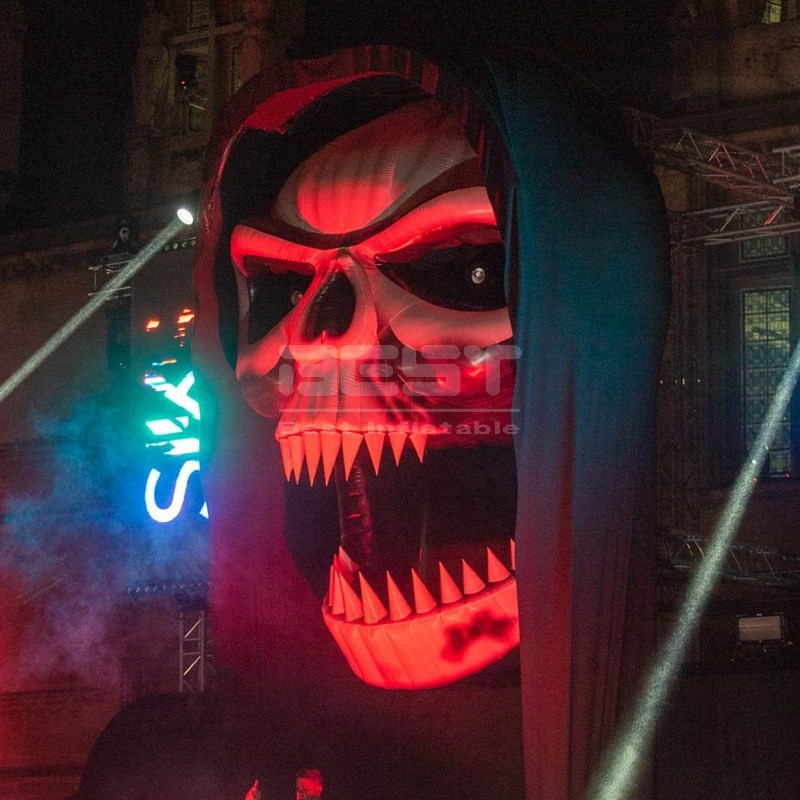 Halloween decorations giant skull inflatable for halloween inflatable skull head