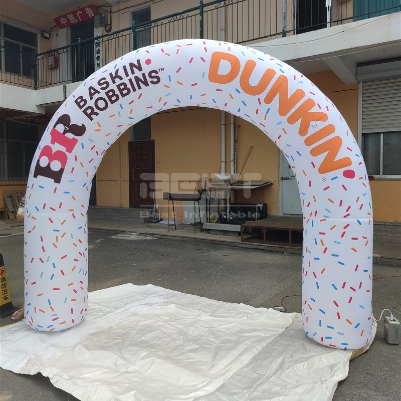 Customized Printing Inflatable Events Arch Outdoor Waterproof Inflatable Race Arch