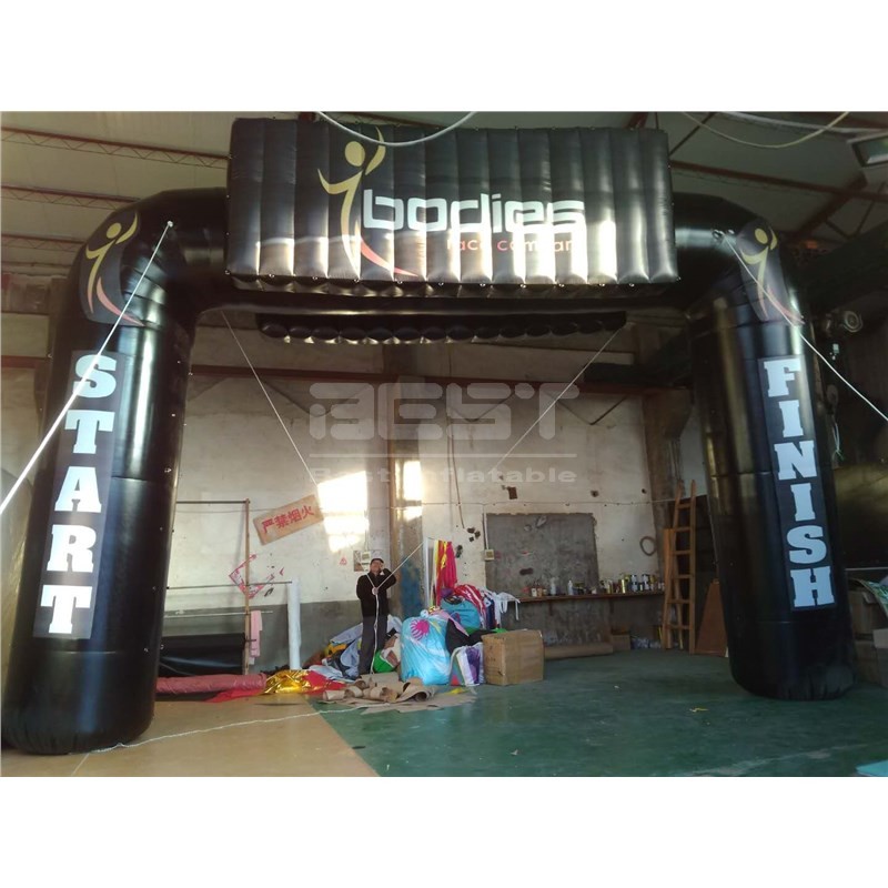 Factor Price Sale Custom Printing Inflatable Start and Finish Line Arches Goal Inflatable Arch Gate for Sale