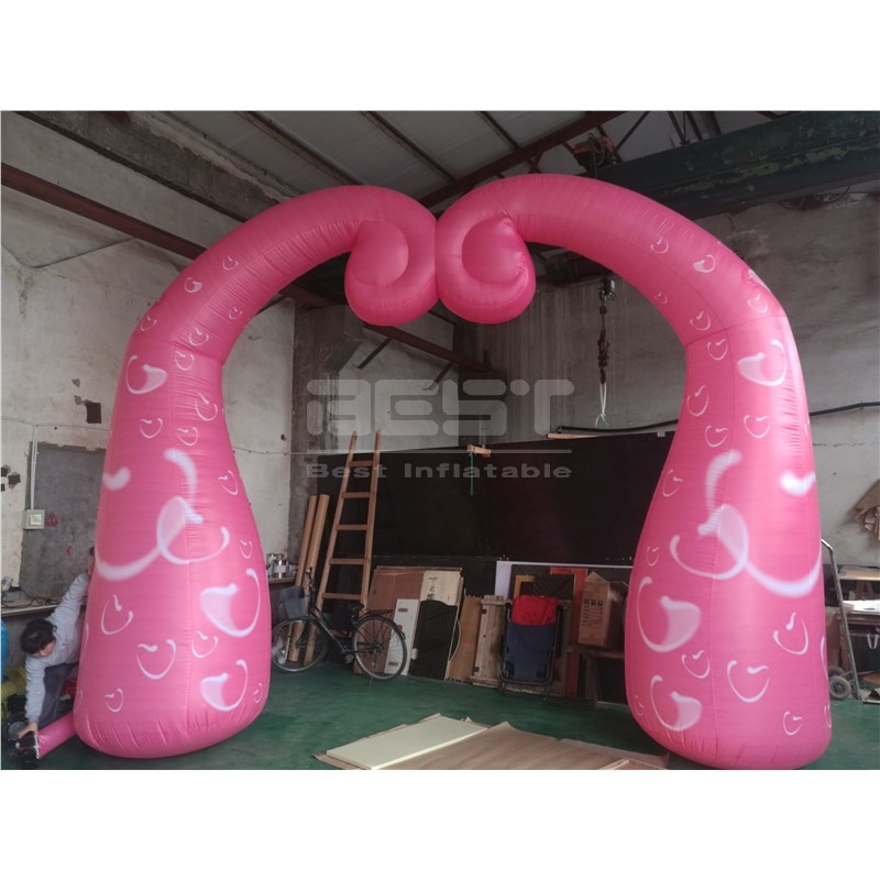 Promotional Advertising Cheap Decorate Inflatable Race Start Finish Line Archway Inflatable Arch Events