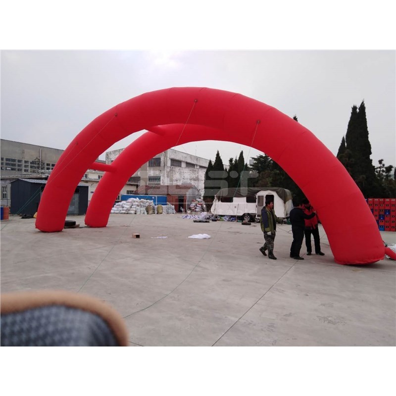 New design inflatable arch running inflatable entrance arch inflatable field for sale