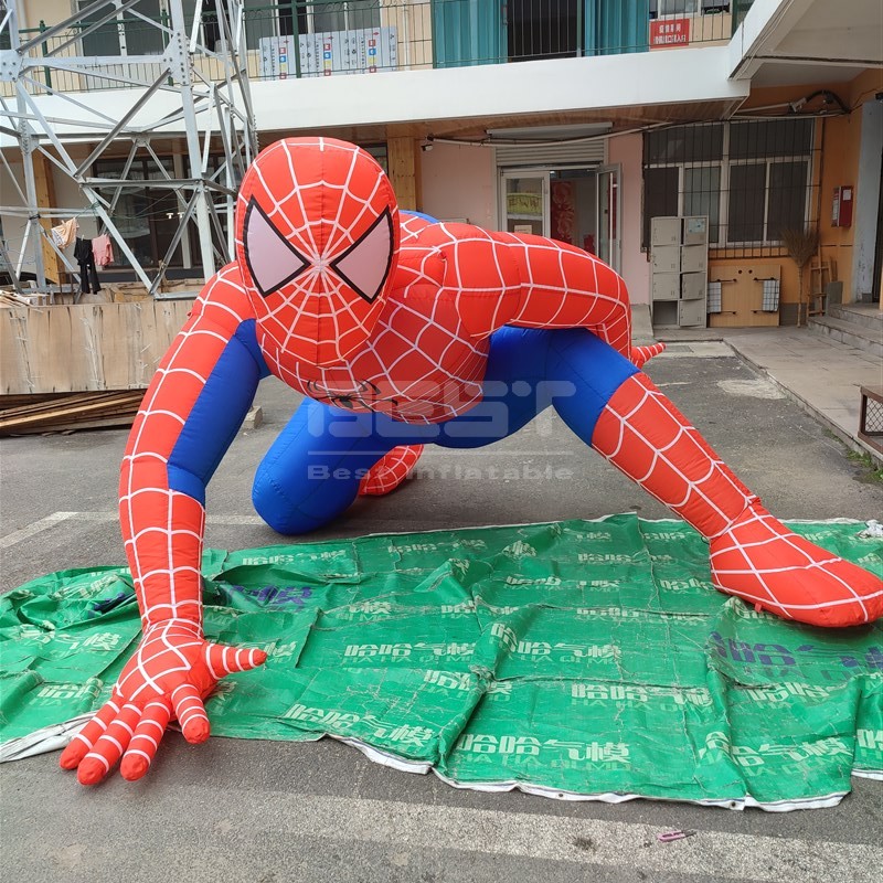 Kids Play Ground Spiderman Giant Inflatable Spiderman Playhouse Big Toys