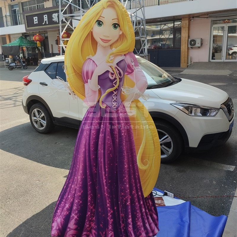 Frozen Inflatable Anna Theme Shower for Girl Birthday Party Decorations