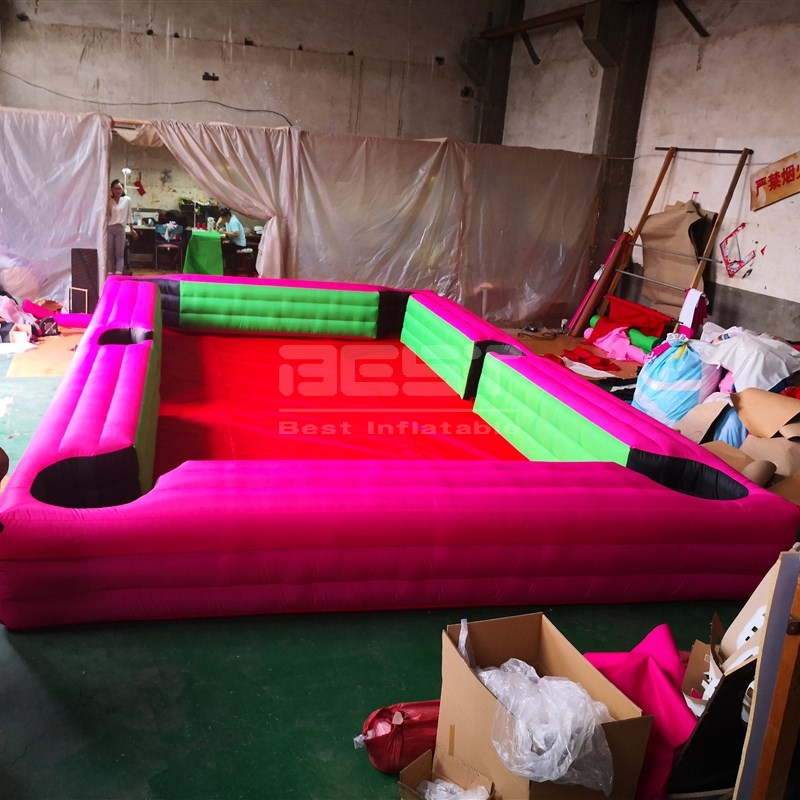 Inflatable Soccer Billiard Pool Table For Snooker Ball Game Inflatable Interactive Sports Games