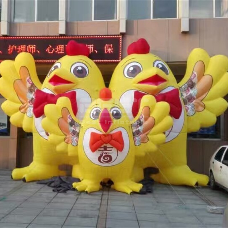 New Product Explosion Giant Blow Up Beer Chicken Toy For Outdoor Decoration Inflatable Chicken