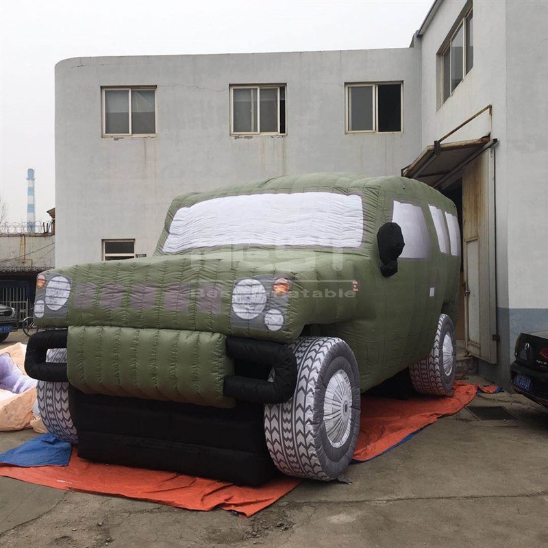 New Design Inflatable Car Model Advertising Event Decoration Inflatable Jeep