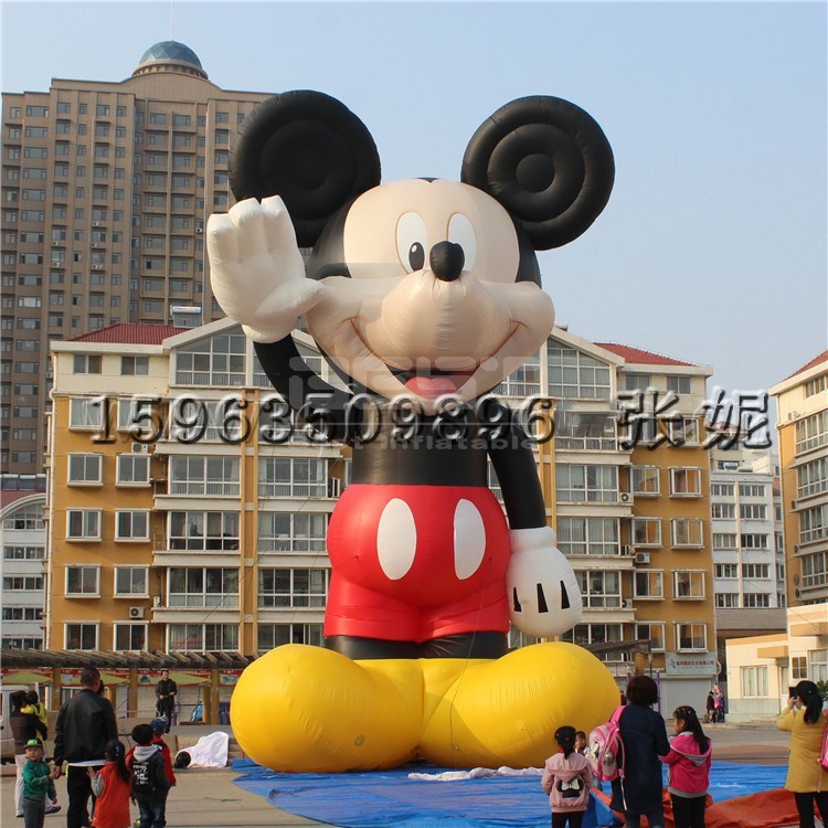 High Quality Customized Giant Mickey Mouse Inflatable Cartoon Advertising Inflatables Outdoor Decoration