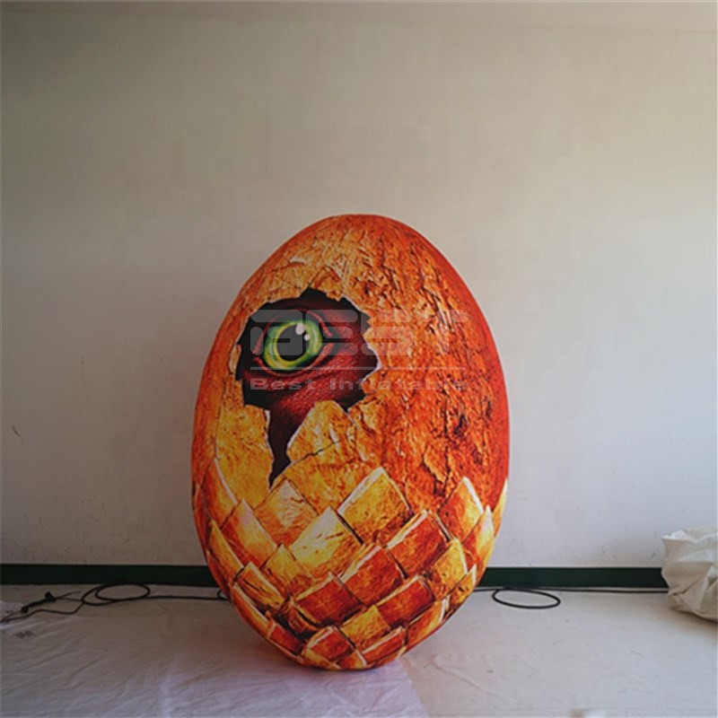 2 M event decoration inflatable egg tumbler Dinosaur Eggs for party festival decoration inflatable balloon2.jpg