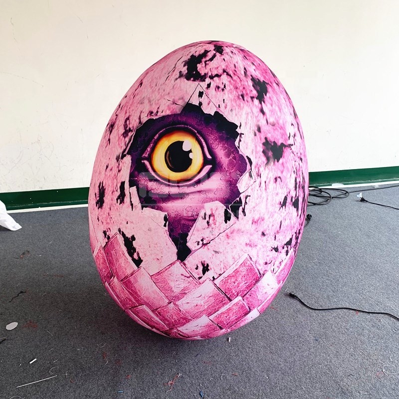 advertising inflatables inflatable eggs tumbler inflatable dinosaur eggs with LED Lights for party festival decoration