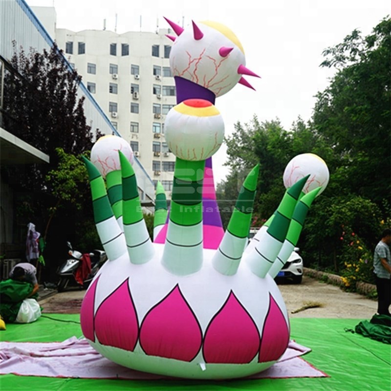 Party Event Decoration Inflatable Garlic Flower Alice in Wonderland Decoration Inflatable Flower