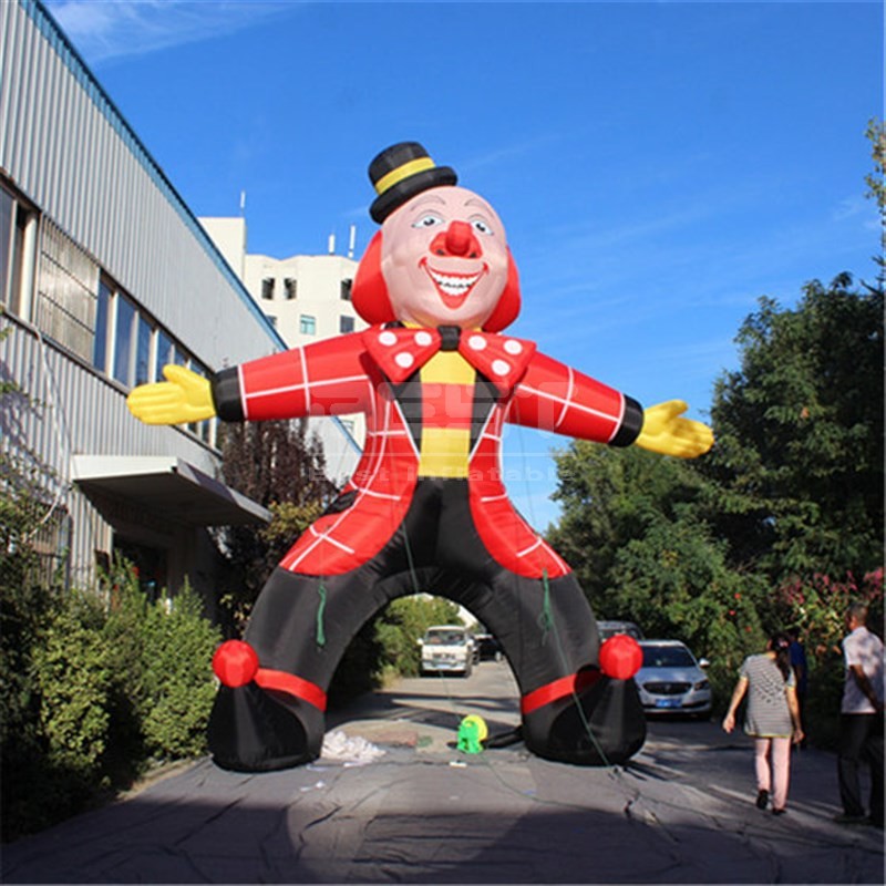 Event Party Inflatable Arch Entrance Customized Festival Decoration Inflatable Clown For Holiday Promotiona