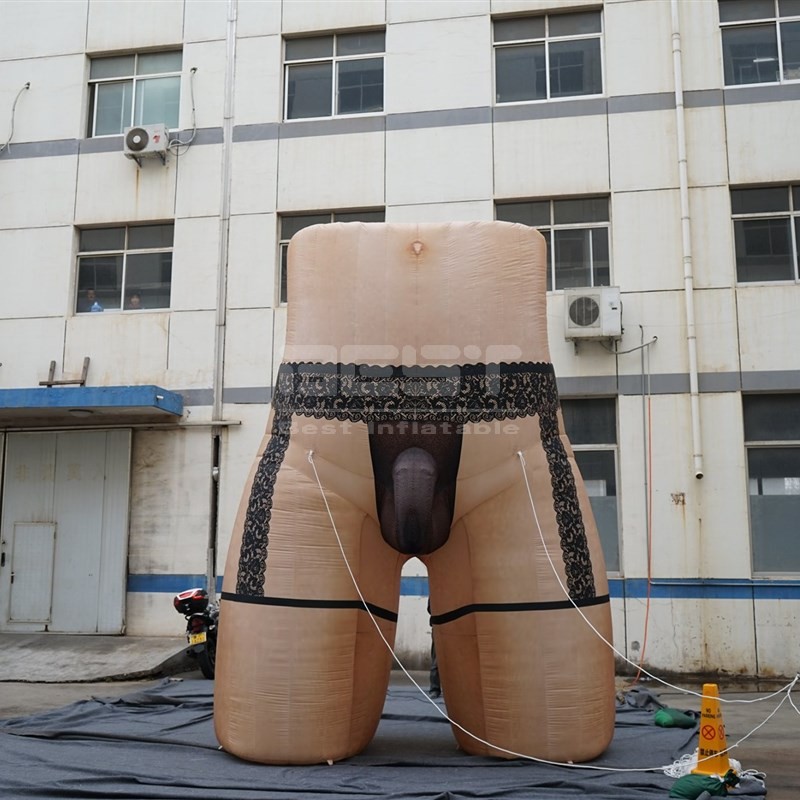 Giant Inflatable Underwear Customized Underwear Replica Inflatable For Promotional