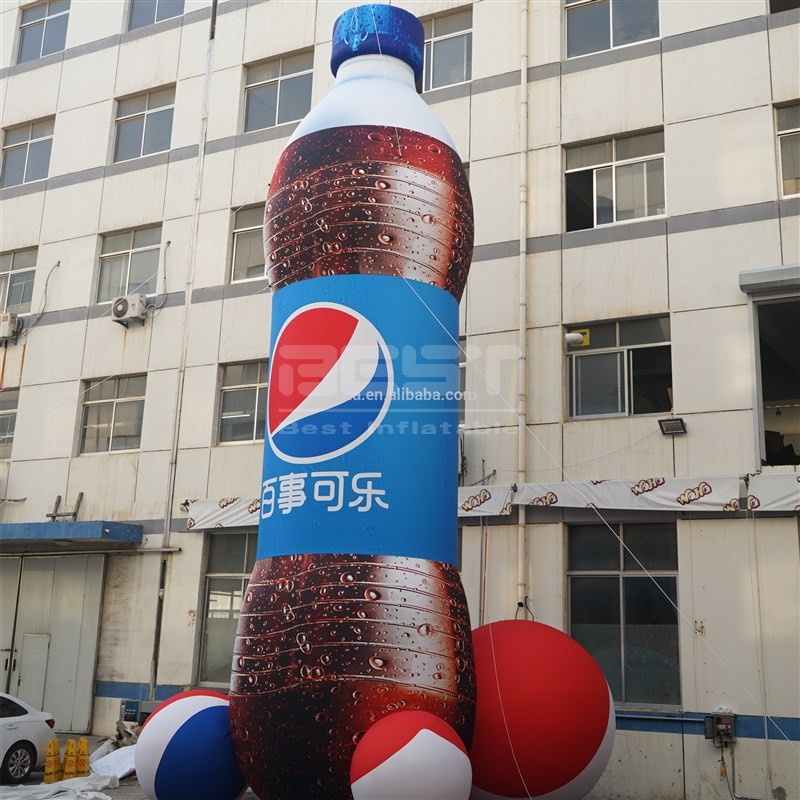 Giant High Outdoor Inflatable Coke Drinks Bottle for Advertising Promotional.jpg