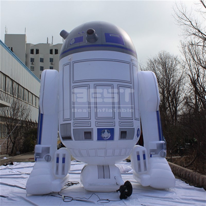 Customized Event Robot model giant inflatable R2D2