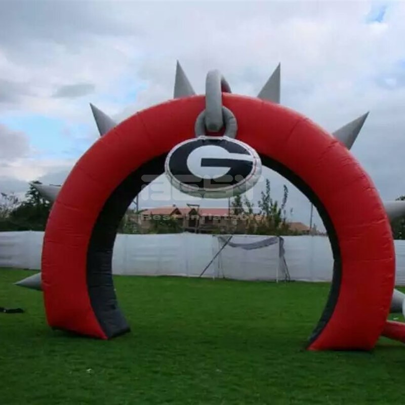 Best price custom theme inflatable LED entrance archway as inflatable entrance arch for advertising event