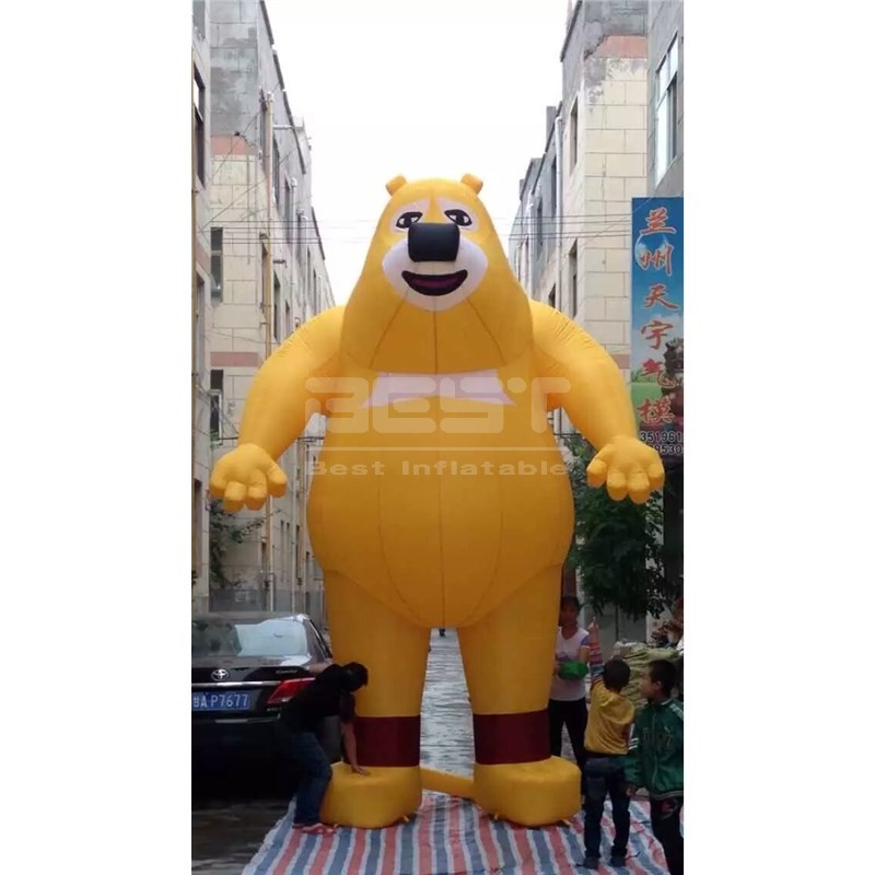 Customized Inflatables Giant Inflatable Bear Inflatable Cartoon Character Balloon For Advertising Events Decoration