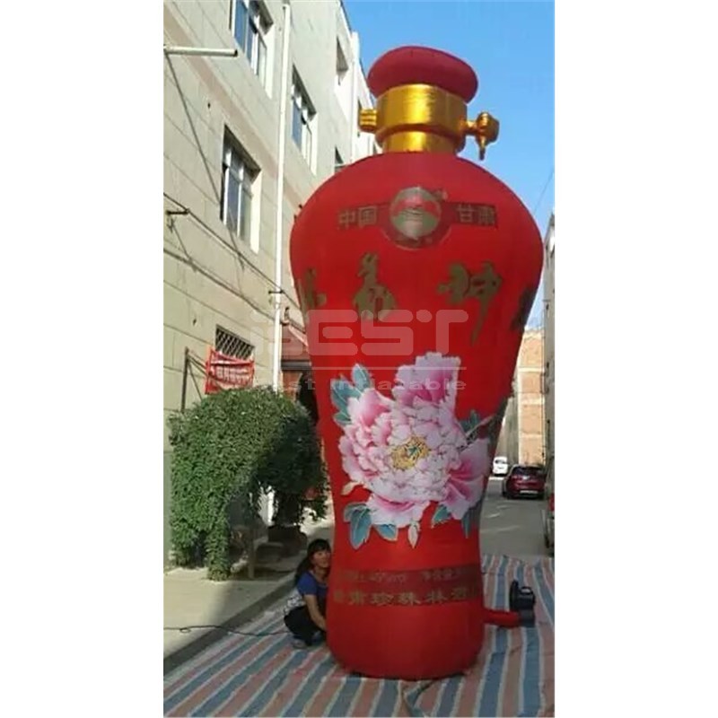 Giant Inflatable Bottle Beer Drink red wine bottle bottle for Advertising supplies business promotions