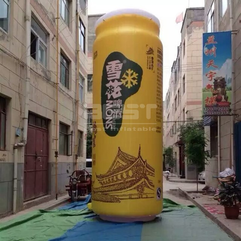 Advertising Inflatable Can Beer Bottle Model/Inflatable Beer Can ground Balloons