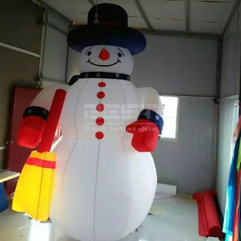 Christmas Inflatable Snowman Balloon for Outdoor Decoration