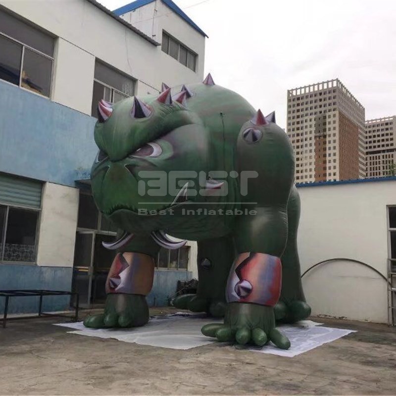 Advertising Giant Green Inflatable Monster Halloween Inflatable Cartoon Mode