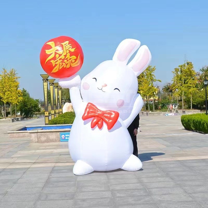 Inflatable rabbit balloon inflatable advertising rabbit cartoon