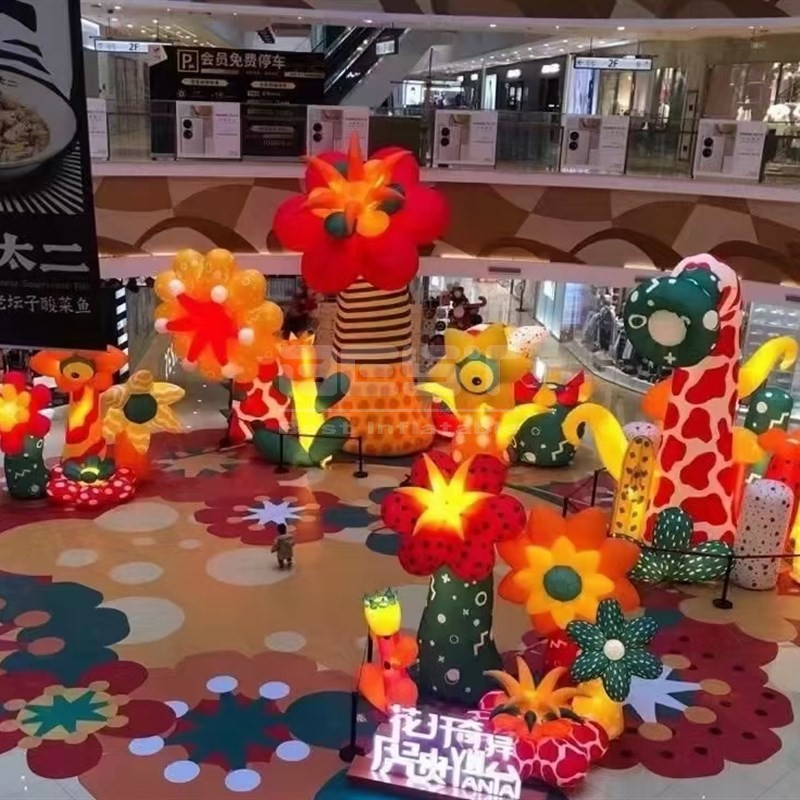 Advertising promotion model plant inflatable decor decoration new model giant inflatable flower for sale