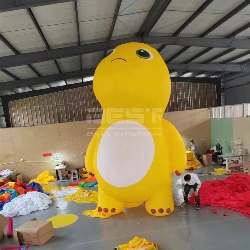 Outdoor Event Decoration Customized Advertising Inflatable Character Milk Dragon Animal Model For Sale