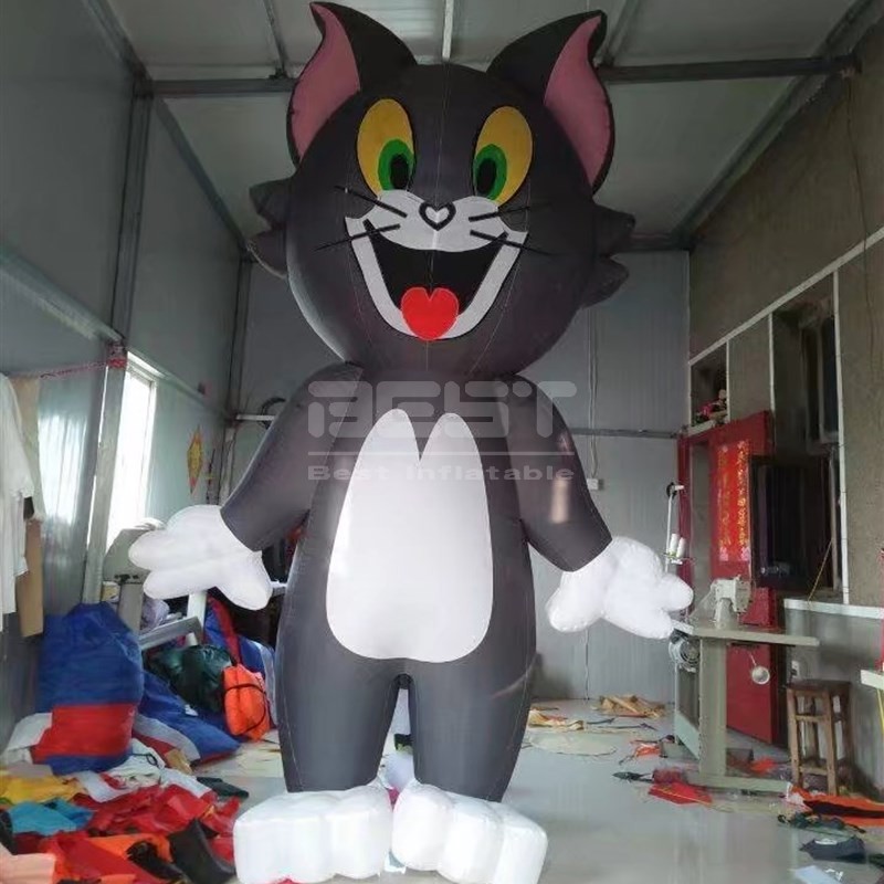 Custom Cartoon walking Inflatable Tom and Jerry adult party cosplay costume