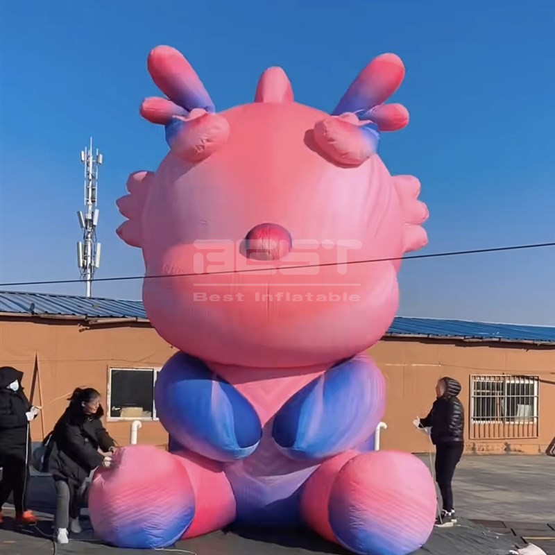 Inflatable cartoon dragon sculpture, inflatable cartoon sculpture customization Inflatable Characters