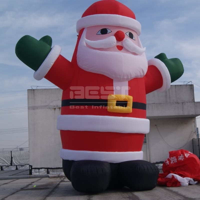 Christmas Inflatable Santa Claus Outdoor Yard Blow Up Holiday Party Decoration Giant Inflatable Santa