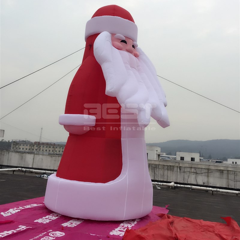 Customized Inflatable Christmas Santa Claus Christmas Inflatables Mascot Lighted Snowman Decorative Festival